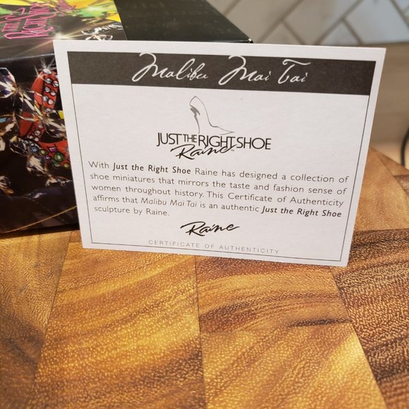 Just the Right Shoe "MALIBU MAI TAI" 2007, #802816 - Picture 3 of 8